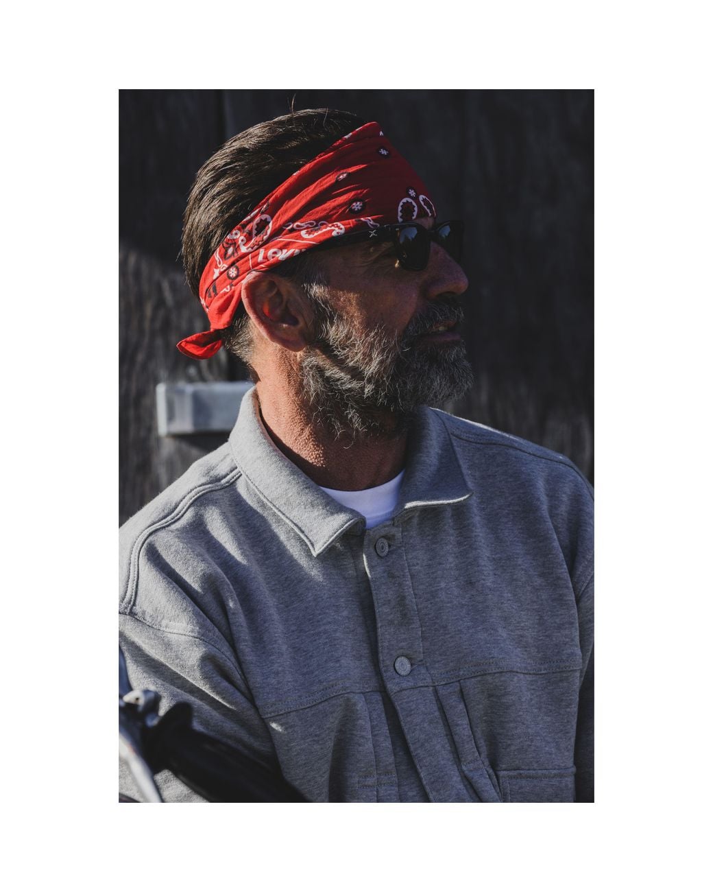 Levi's Blue X Beams X Loopwheeler Bandana for men
