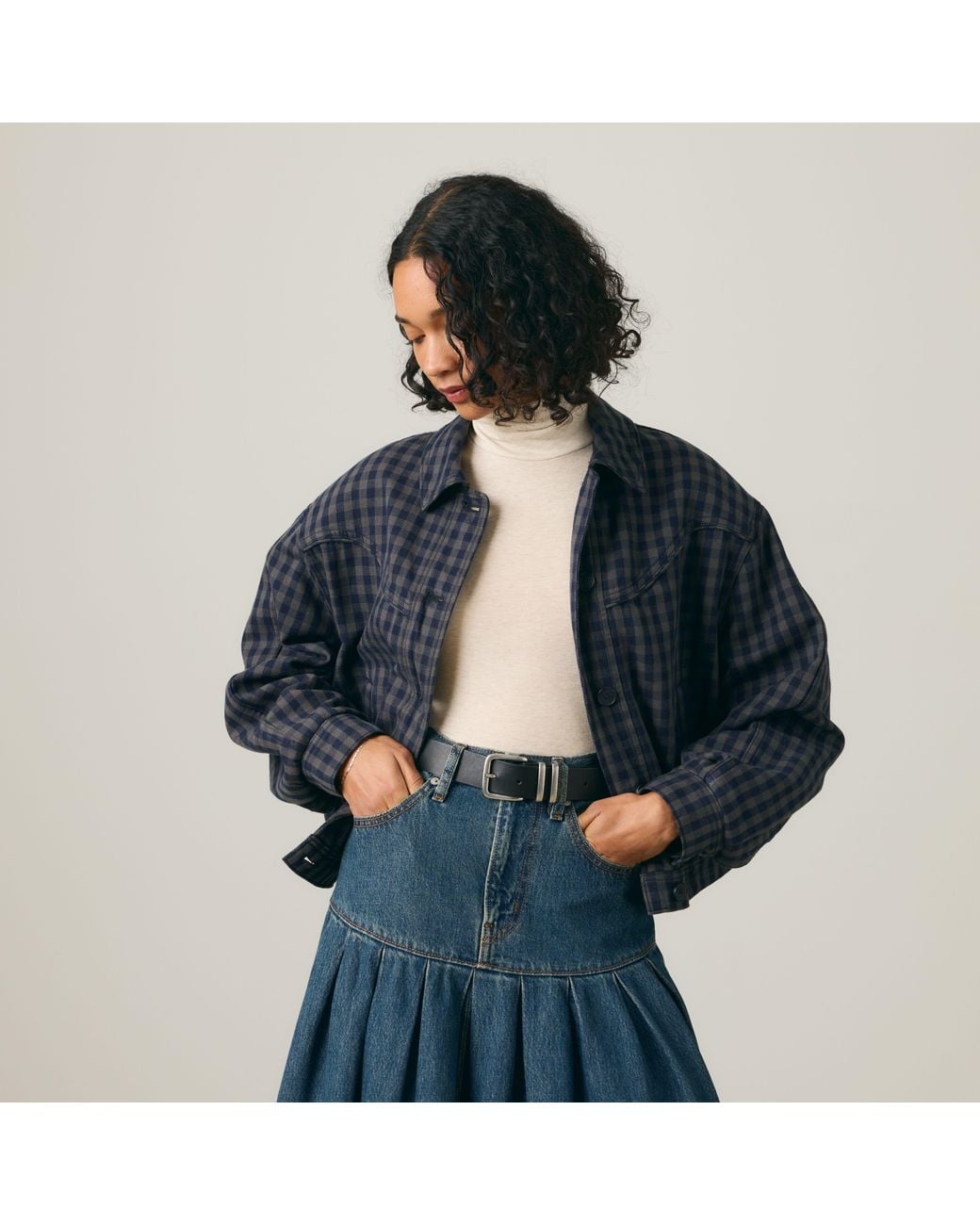 Levi's Freya 3 Piece Riem in het Blue