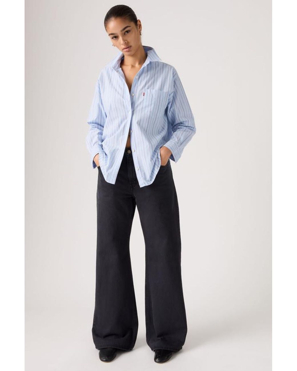 Jean Loose Boot Levi's en coloris Blue