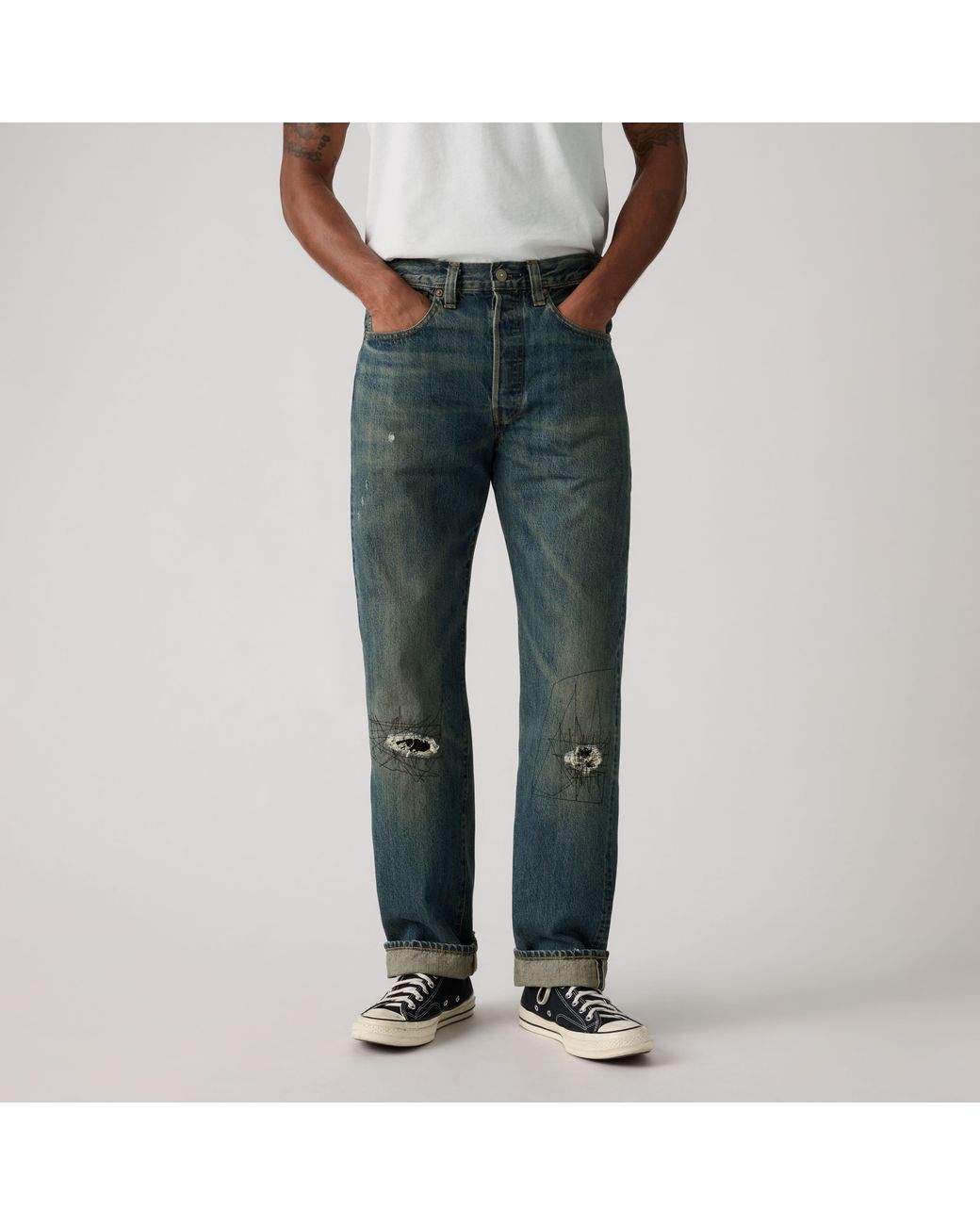 Levi's Blue Vintage Clothing 1947 501 Jeans for men