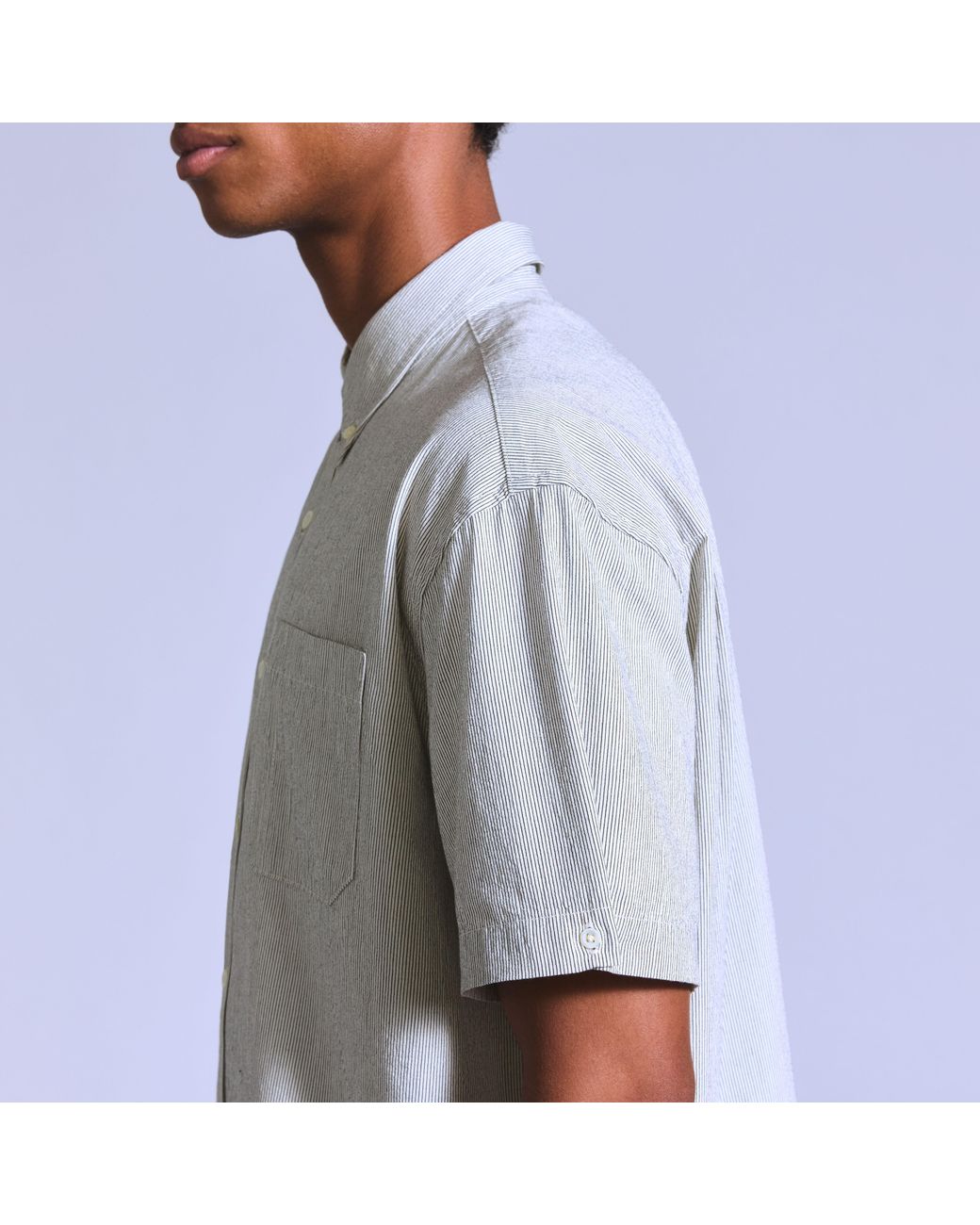 Levi's White Short Sleeve Boxy Shirt for men