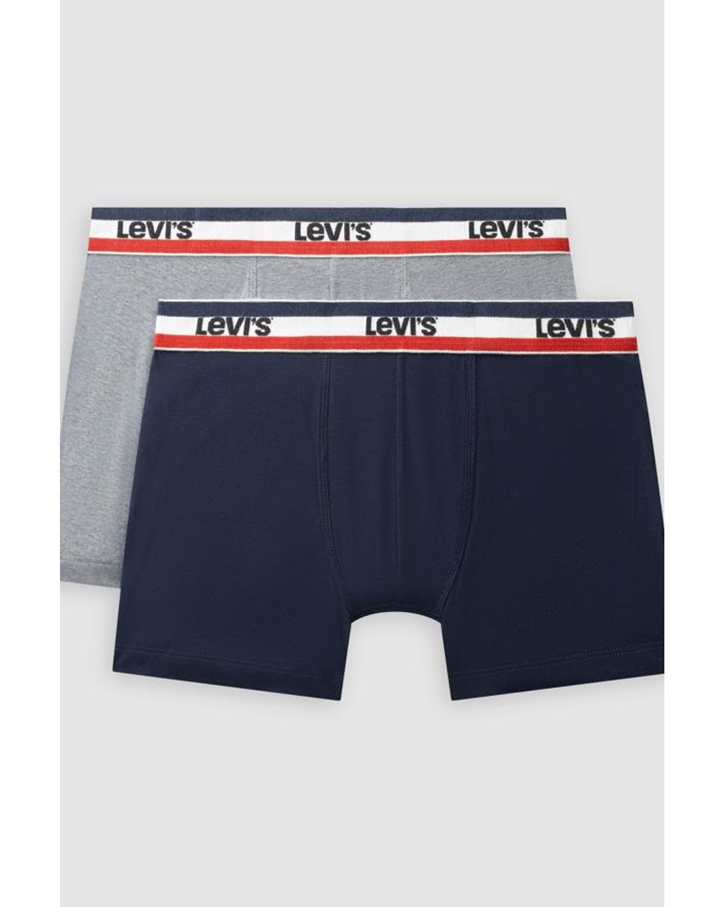 Levi's Blue Repeat Logo Boxer Brief 2 Pack for men