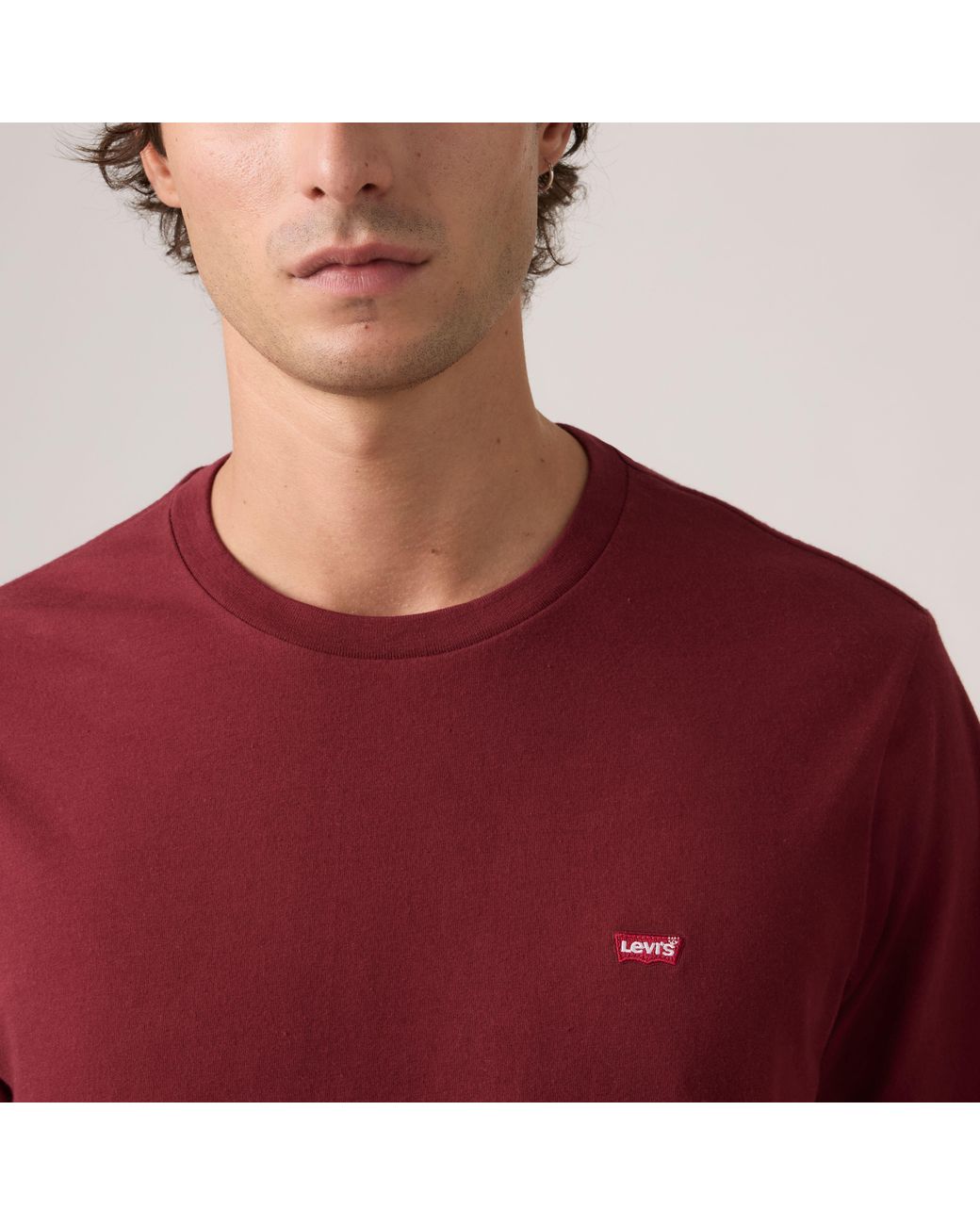 Levi's Red Classic Housemark Tee for men