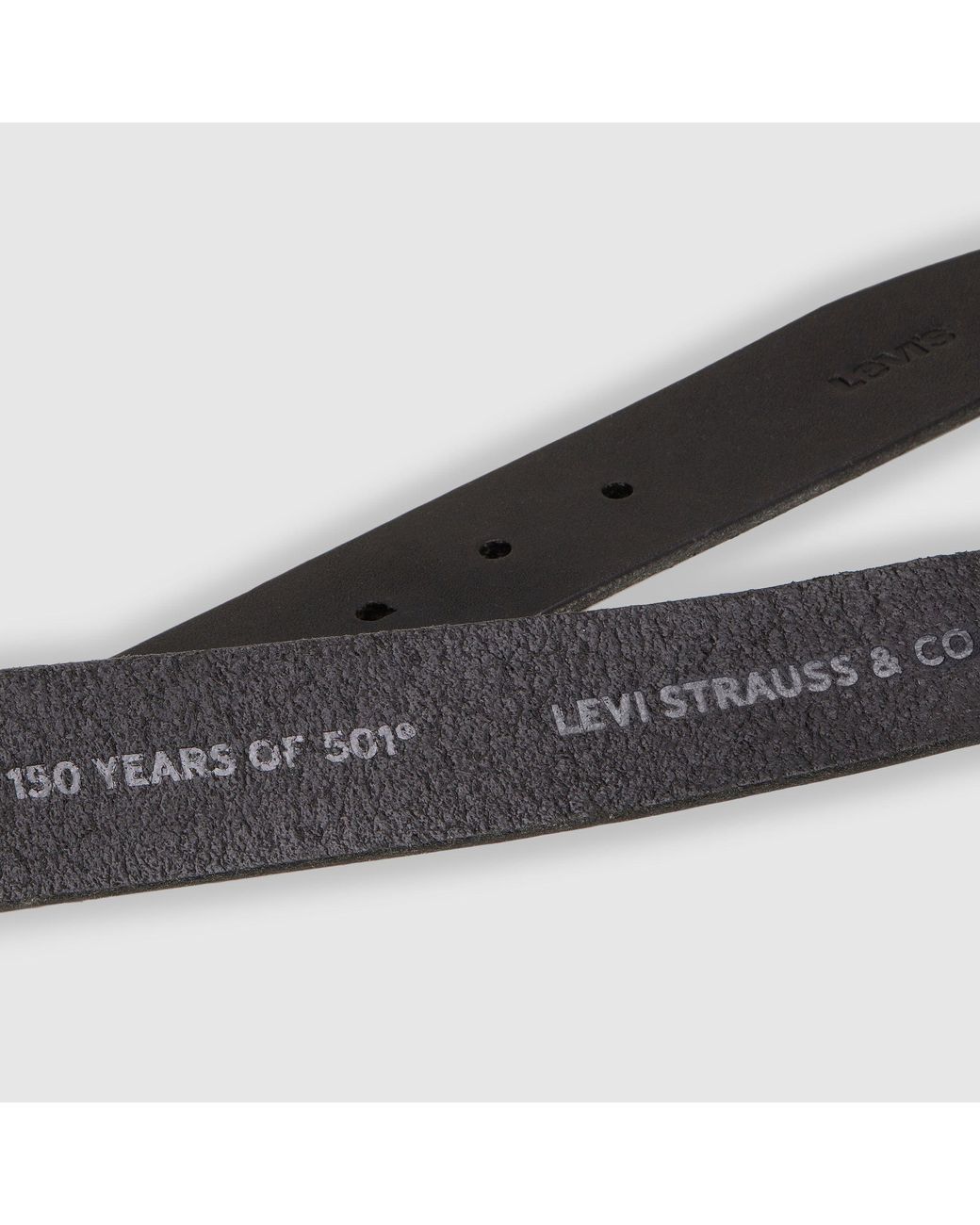 Cintura Heritage di Levi's in Black da Uomo