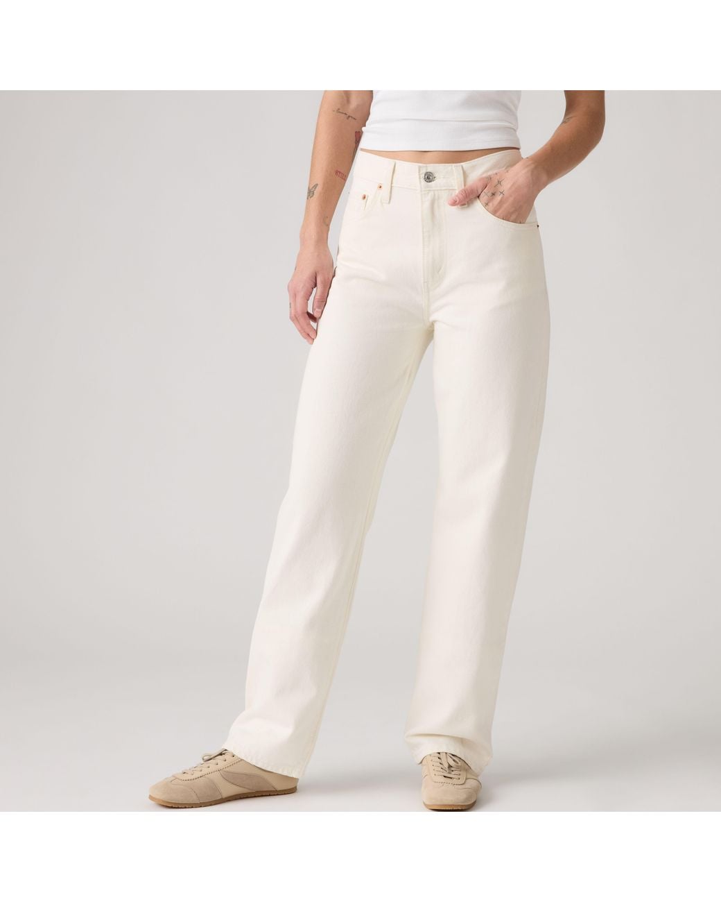 Levi's Natural Easy Dad Jeans
