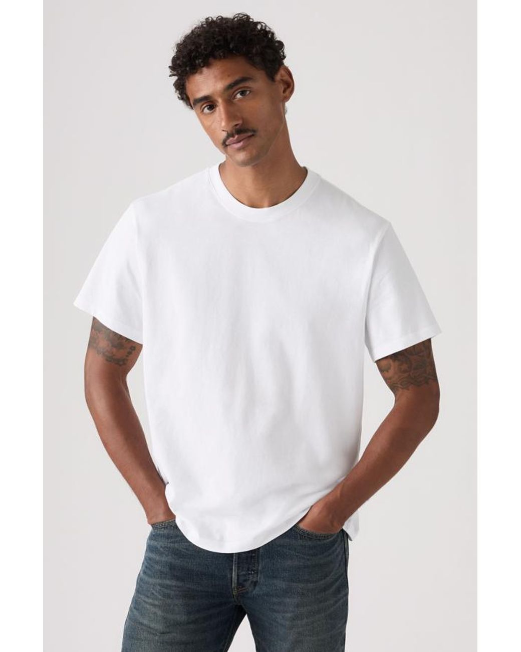 Levi's White Essential Tee for men