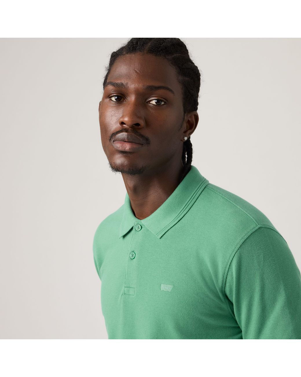 Levi's Green Original Polo for men
