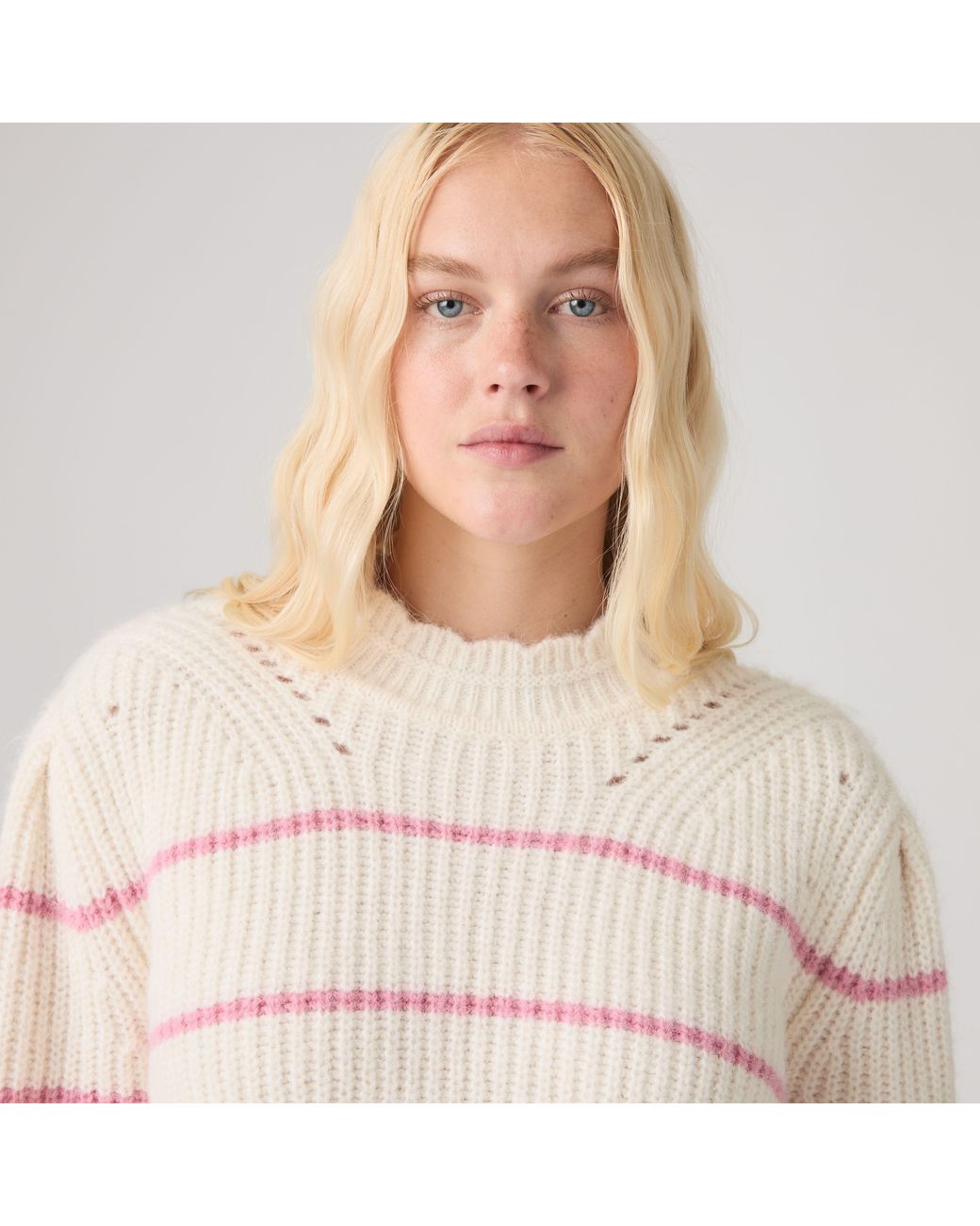 Pull Col Rond Thea Levi's en coloris Natural