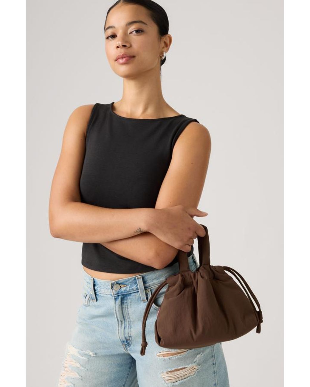 Levi's Black Small Casey Bag
