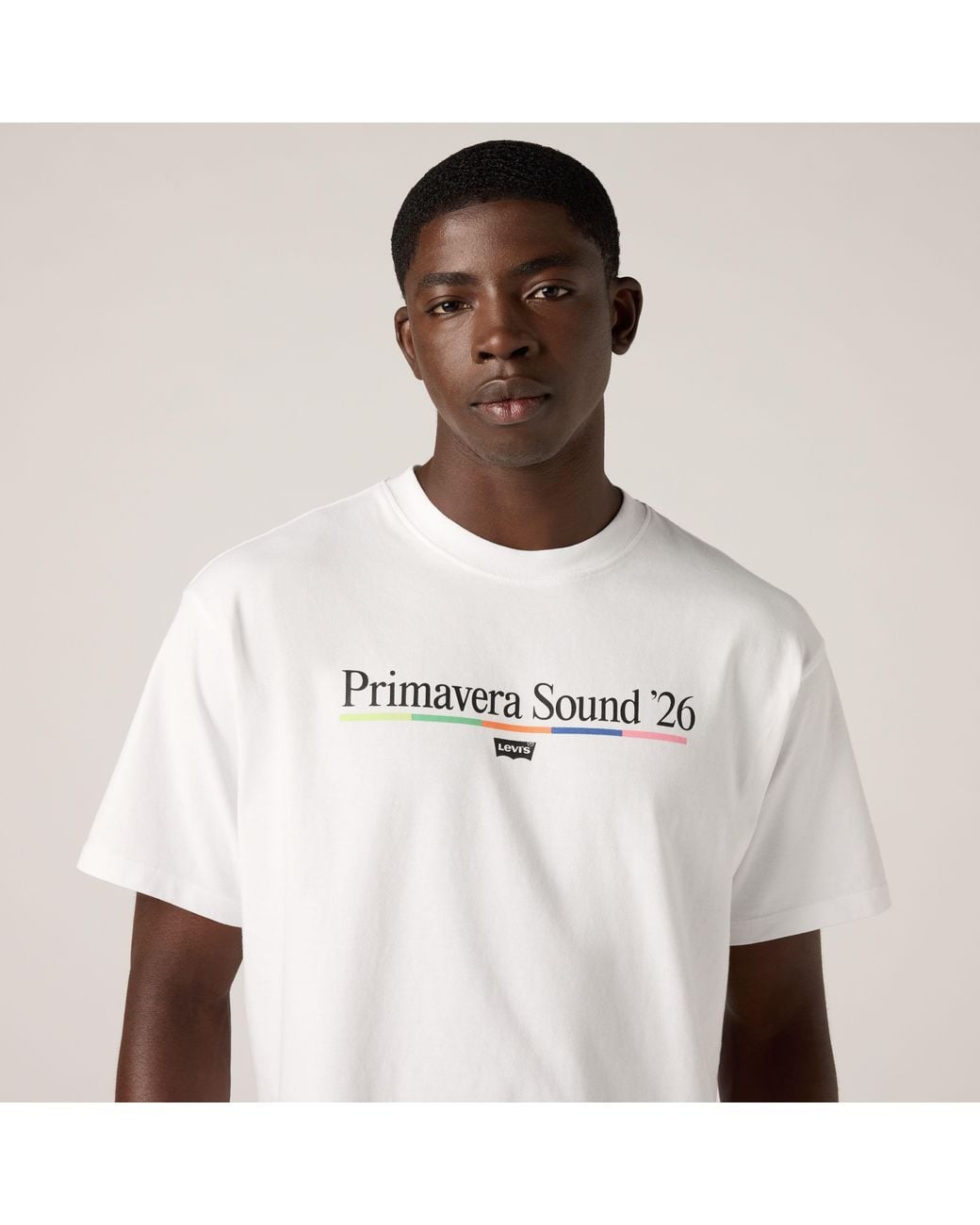 Levi's White Vintage Fit Graphic Tee for men