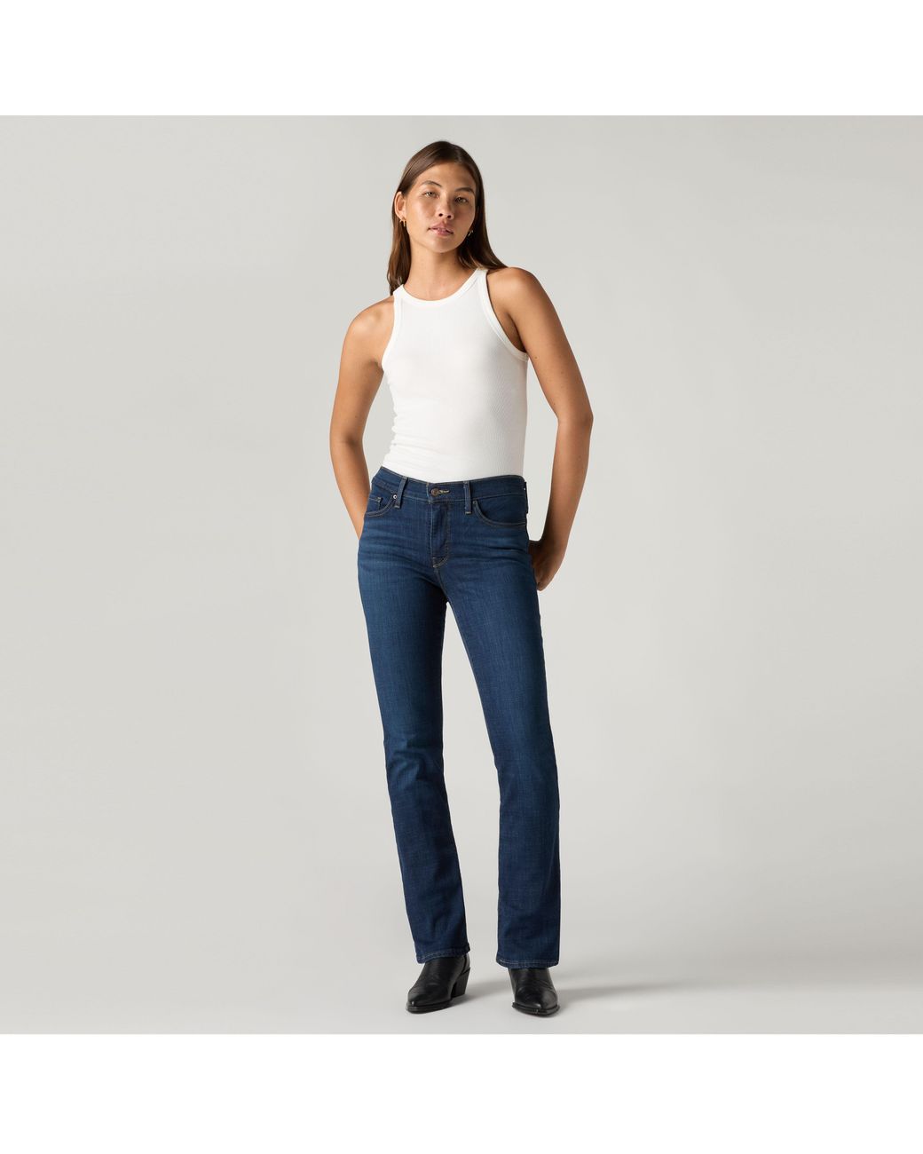 Levi's Blue 315 Shaping Bootcut Jeans