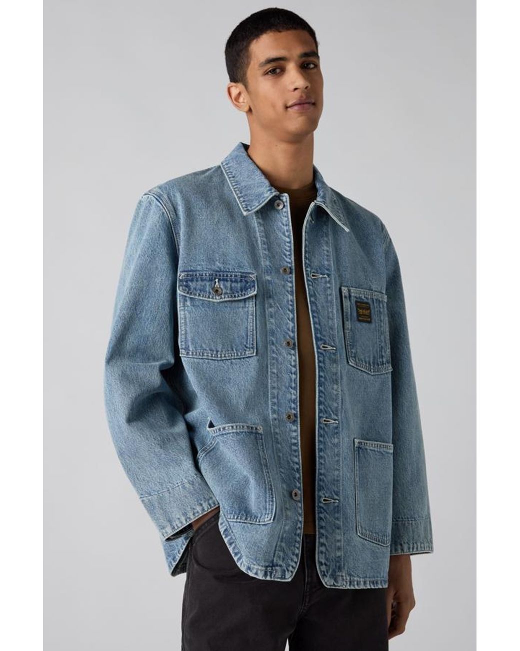 Levi's Blue Berkley Chore Coat for men