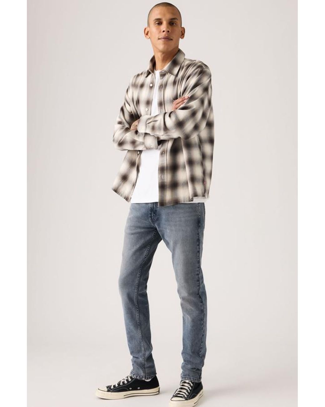 Levi's Blue 512 Slim Taper Jeans for men