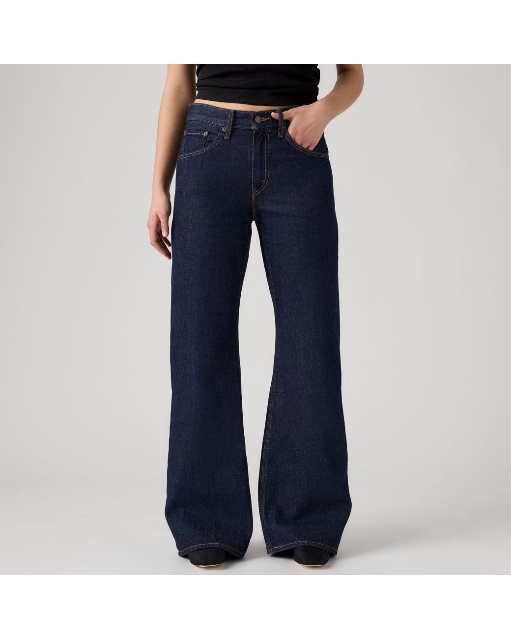 Jeans Loose Boot Levi's de color Blue