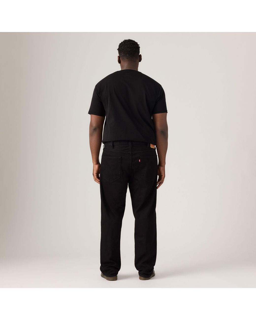 501 Original Jeans (Talla Grande) Levi's de hombre de color Black