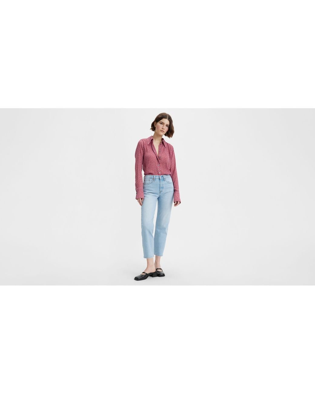 Levi's wedgie straight top that girl jeans