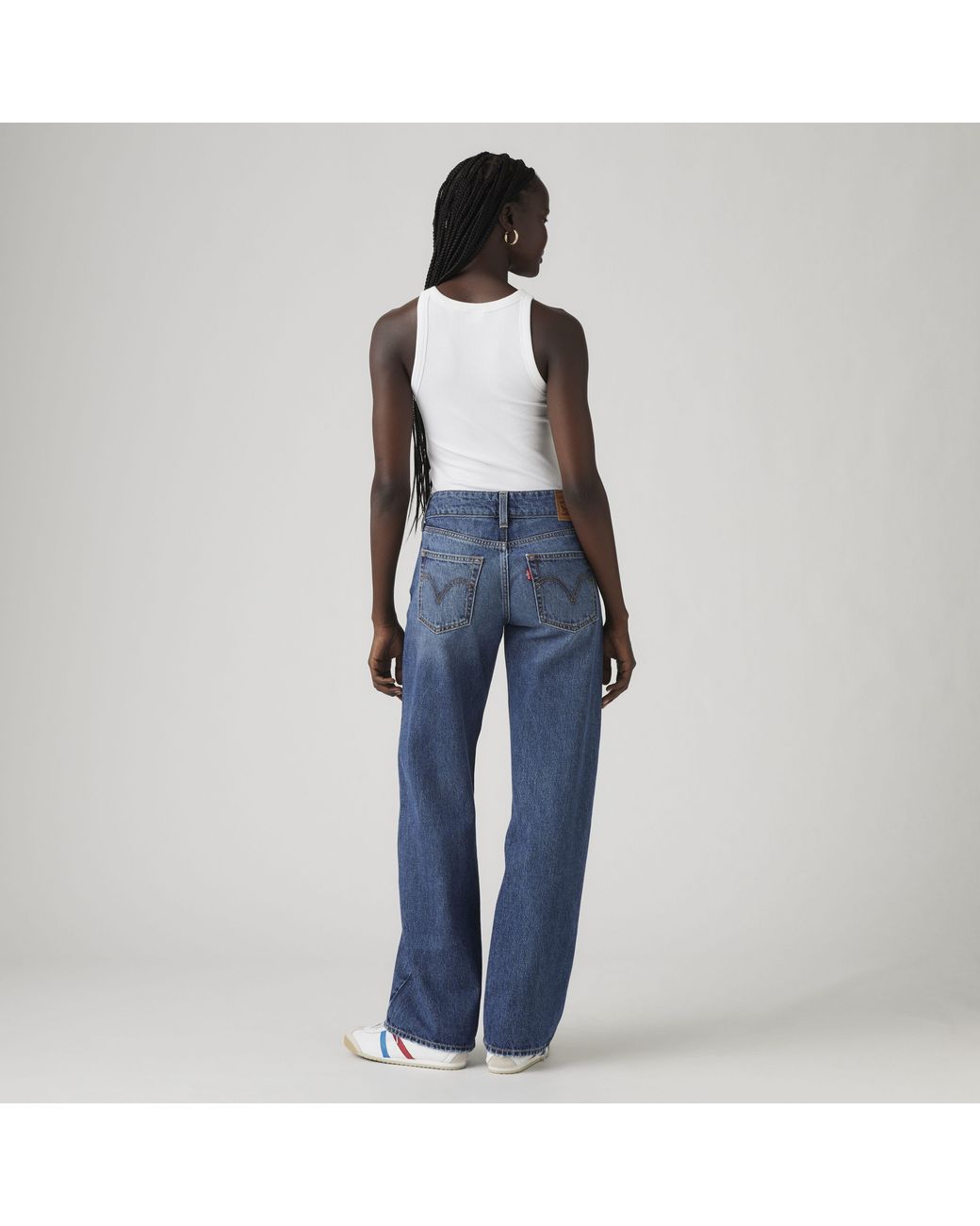 Levi's Superlow Loose Jeans in het Blue