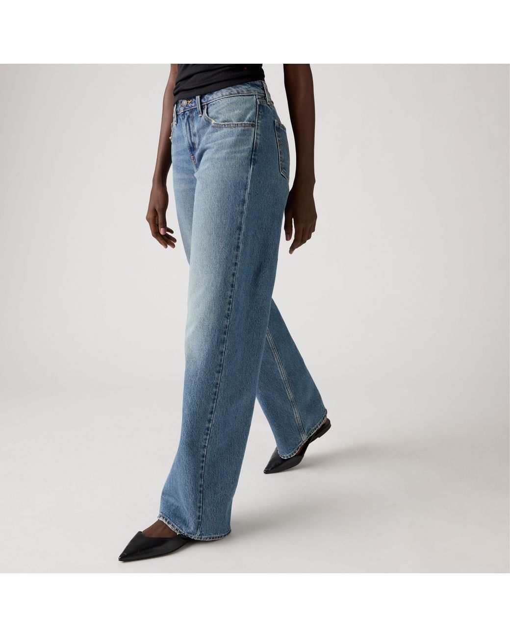 Levi's Low Loose Jeans in het Blue