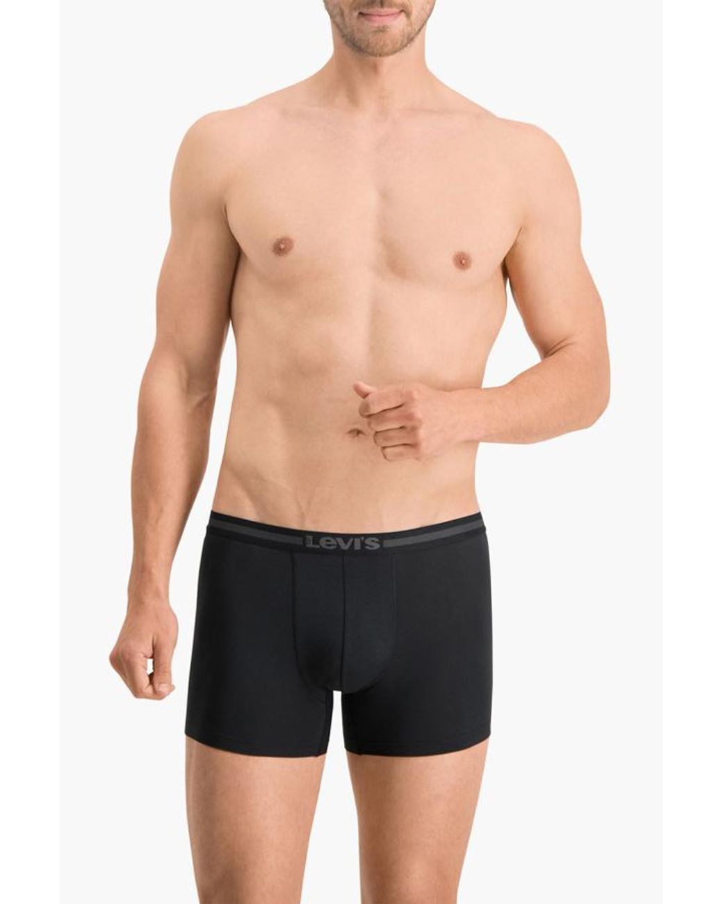 Levi's Black Tencel Boxer Brief for men