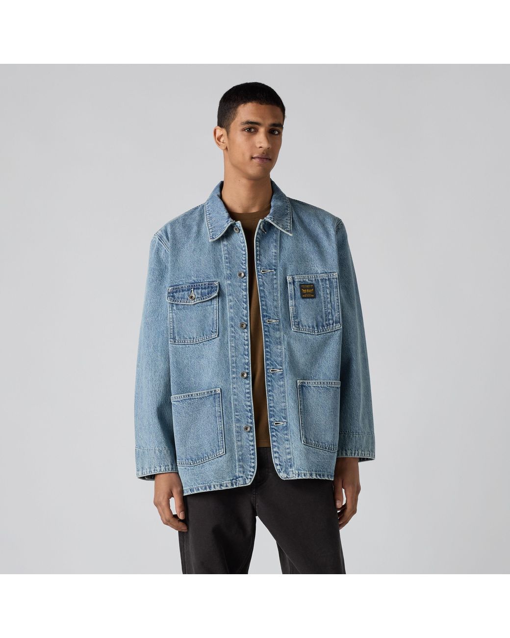 Levi's Berkley Chore Jas in het Blue voor heren