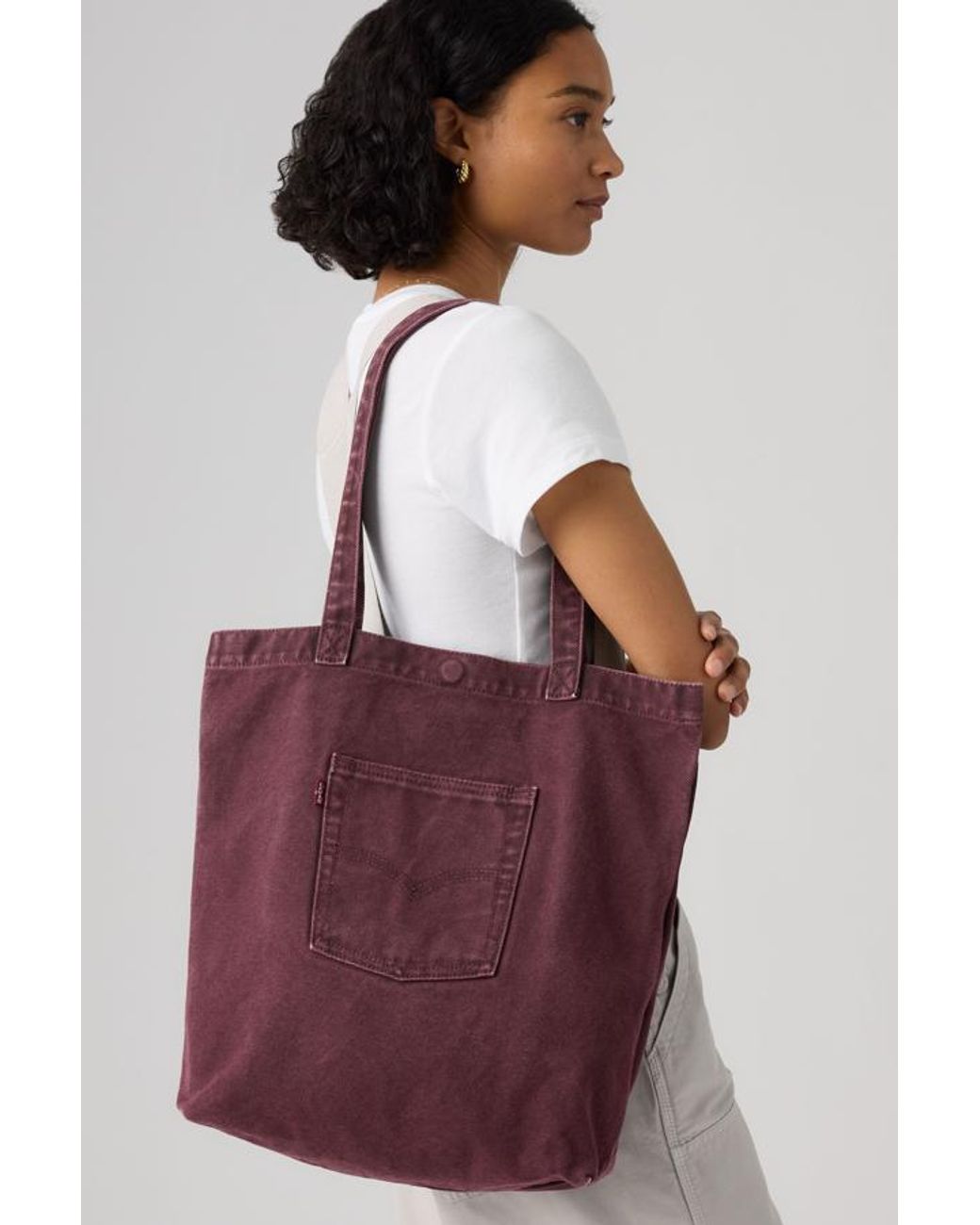 Levi's Purple Tote for men