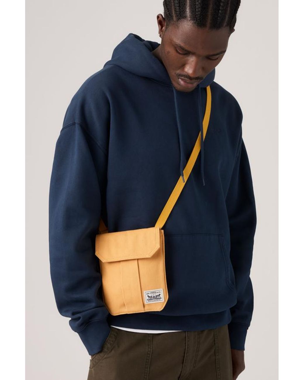 Levi's Blue Duboce Crossbody Pouch for men