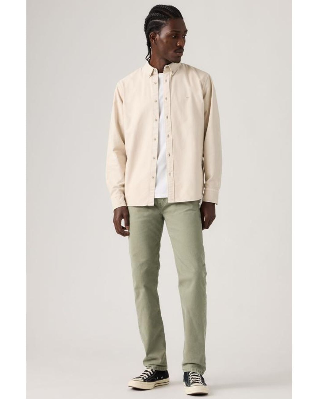 Levi's Green 502 Taper Jeans for men