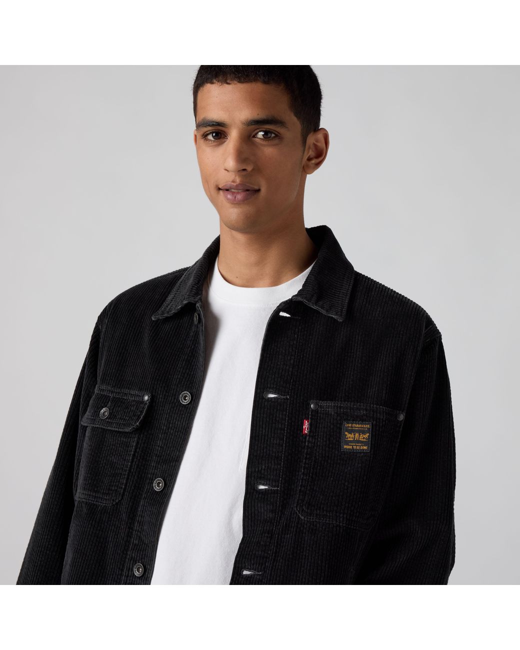 Levi's Blue Corduroy Sunrise Trucker Jacket for men