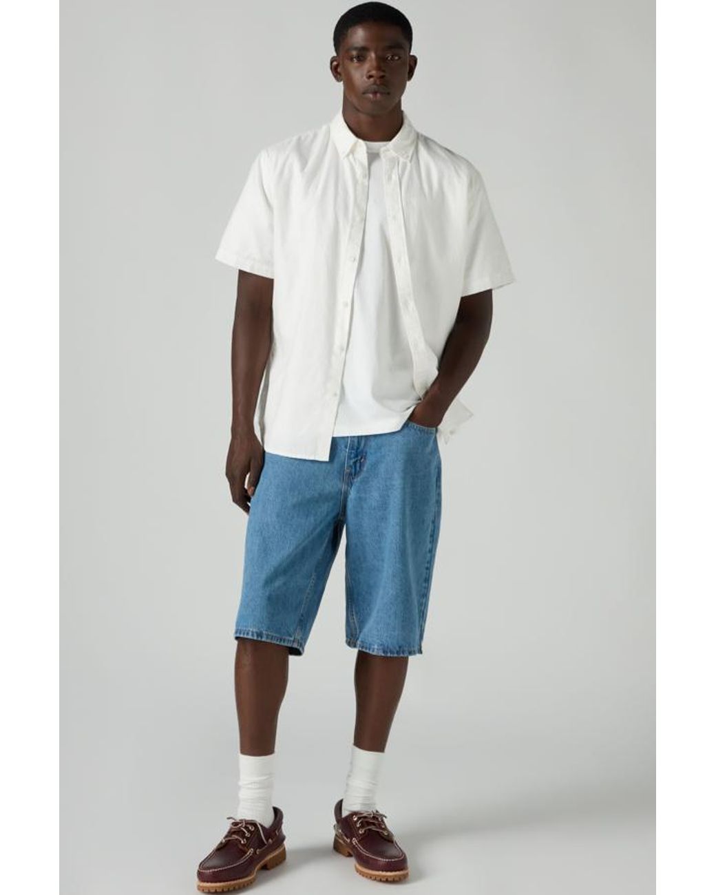 Levi's 469 Loose Short in het Blue voor heren