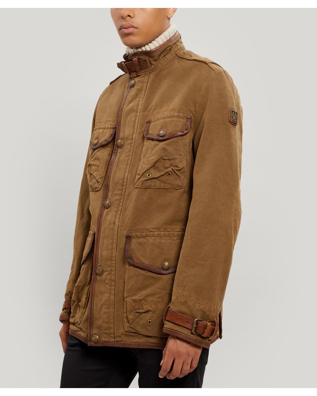 Belstaff Journey Canvas Jacket for Men Lyst Australia