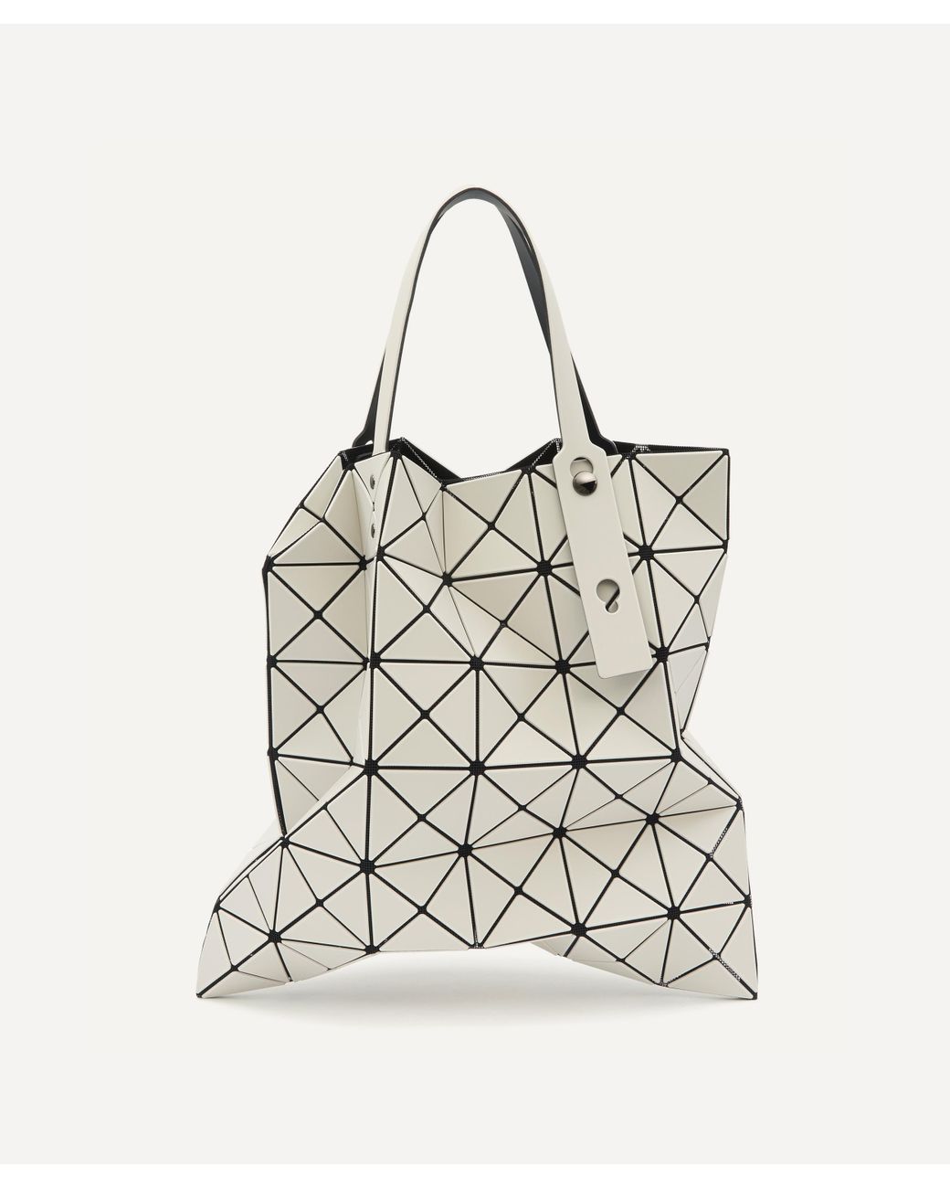 Bao Bao Issey Miyake Lucent Frost Tote Bag in Light Grey (Gray) - Lyst