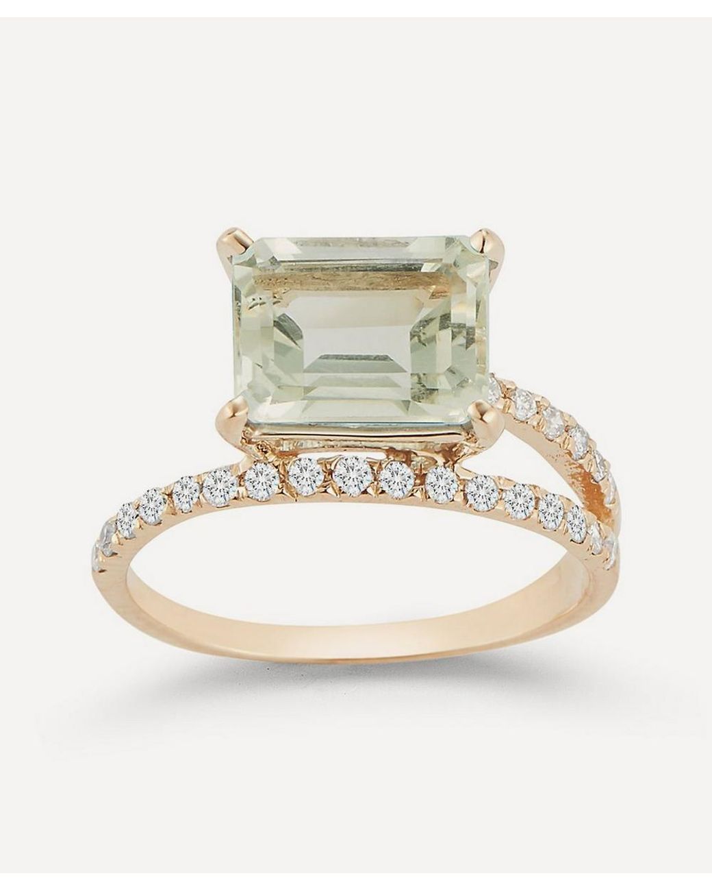 Mateo 14Ct Point Of Focus Amethyst Band Ring in Natural | Lyst Canada