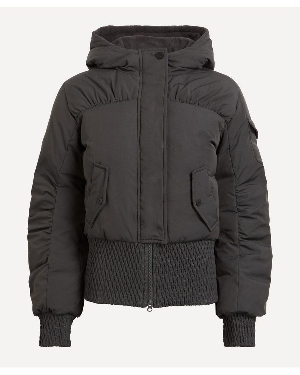 Peachy Den Sandy Puffer Jacket in Gray | Lyst