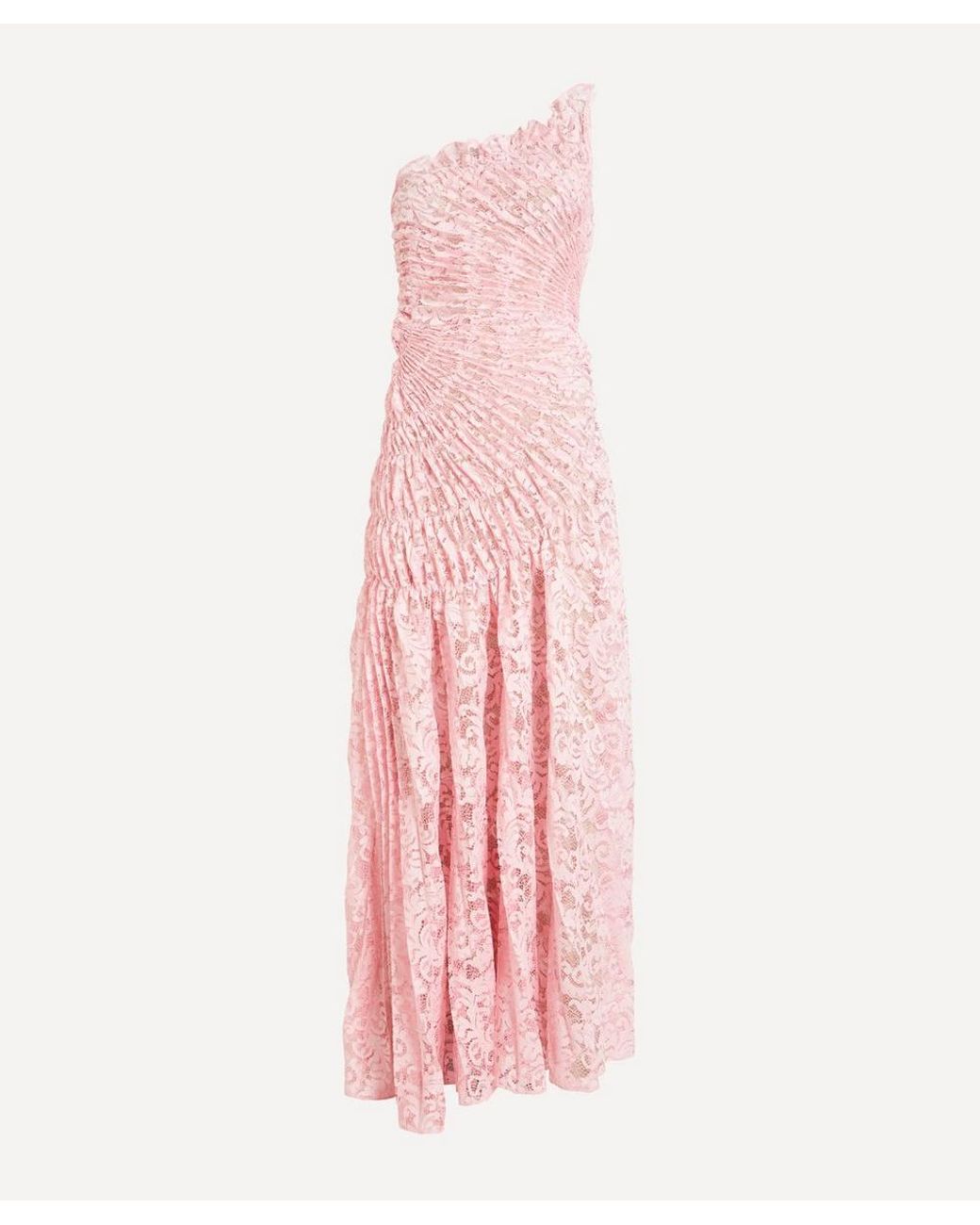 Georgia Hardinge Utopia Floor-Length Dress in Pink | Lyst