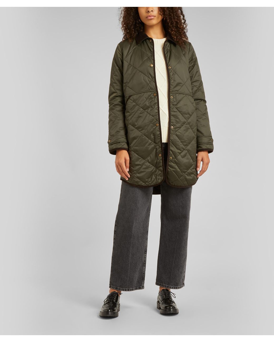 Barbour Corduroy Peppergrass 