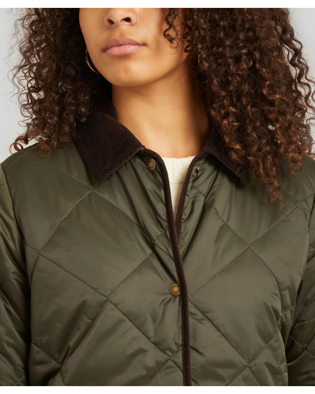 Barbour Corduroy Peppergrass 