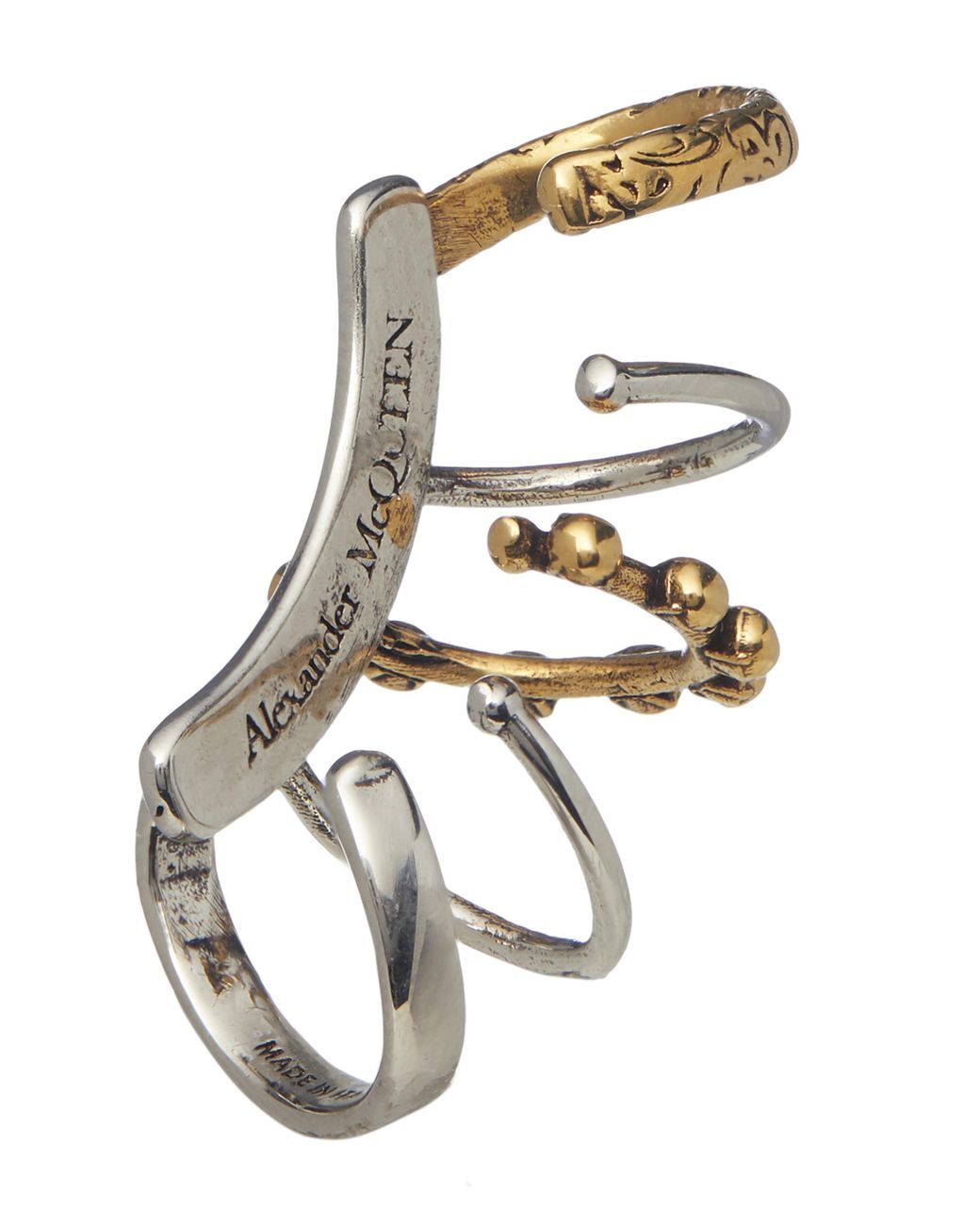 Alexander McQueen◇イヤリング/-/GLD/レディース/688449J160T