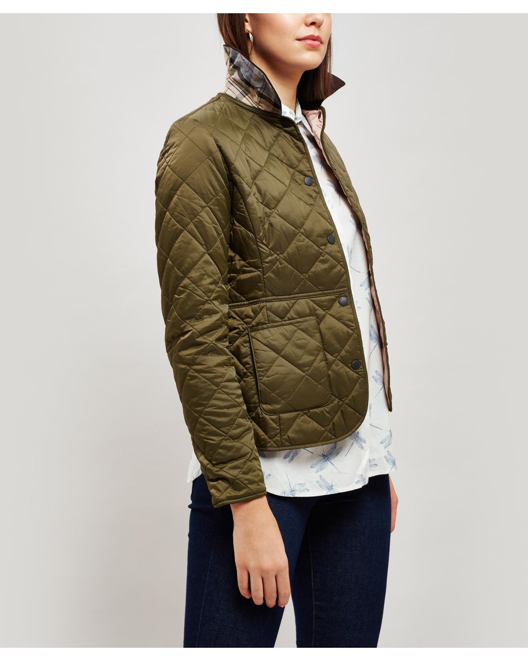 Barbour Corduroy Deveron Quilted Jacket 
