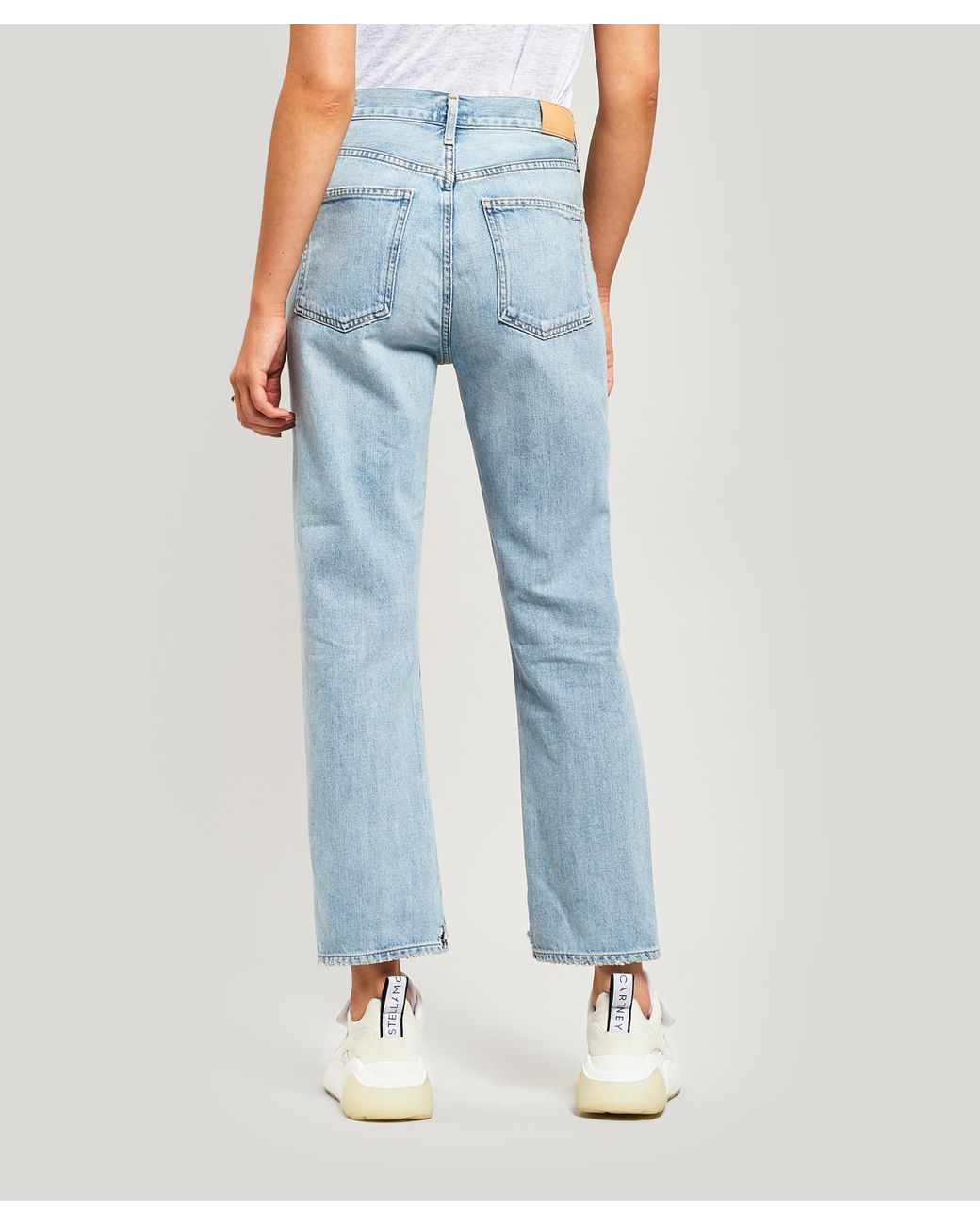 Mckenzie Curved Straight Leg Jeans 