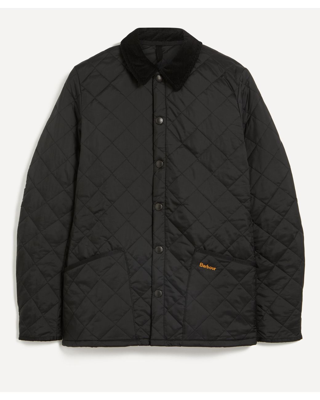 Barbour Mens Heritage Liddesdale Black Quilted Jacket for Men