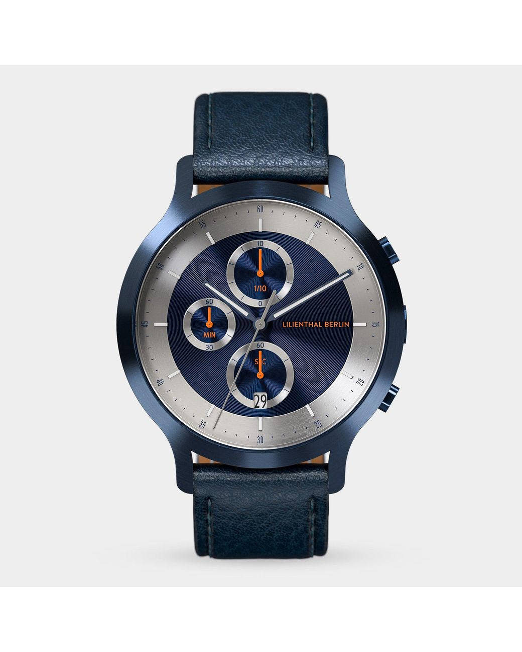 Lilienthal Berlin Chronograph Lp – in Blue für Herren