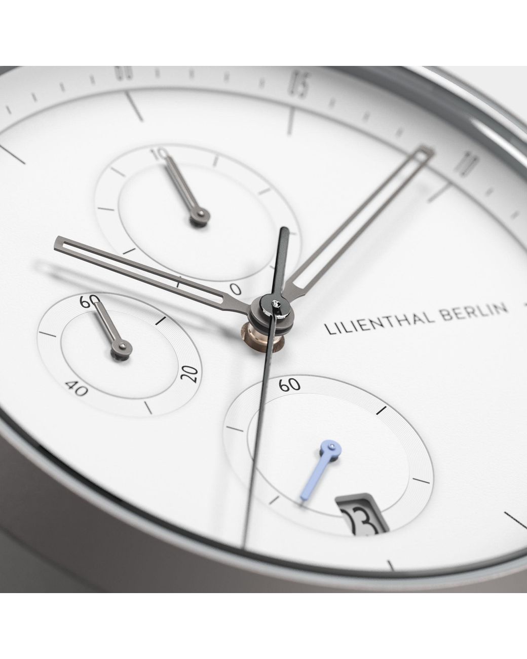 Lilienthal Berlin Chronograph – Dark in Metallic für Herren
