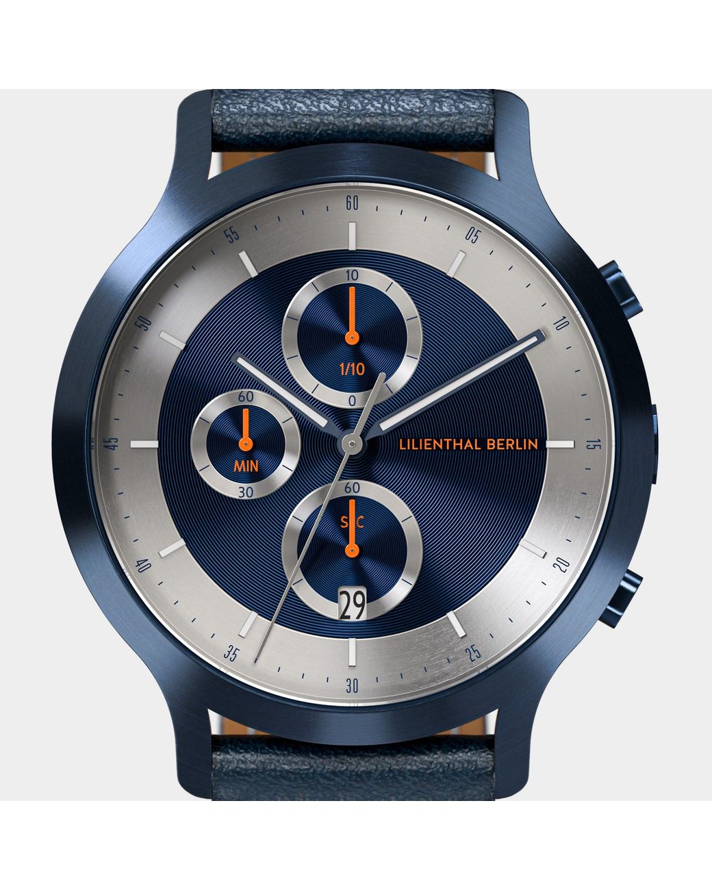 Lilienthal Berlin Chronograph Lp – in Blue für Herren