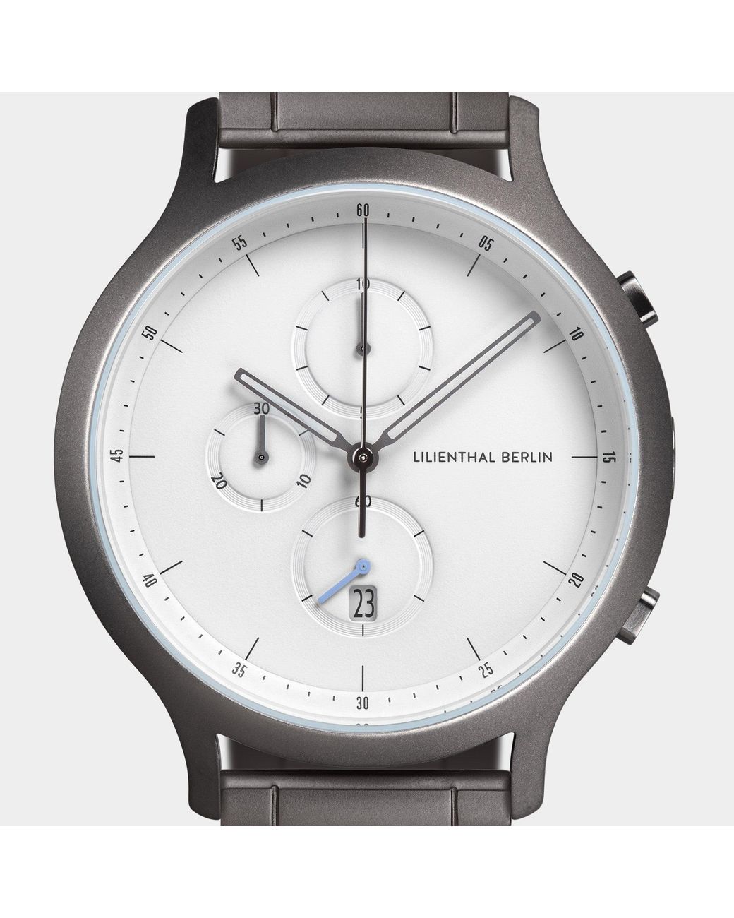 Lilienthal Berlin Chronograph – Dark in Metallic für Herren