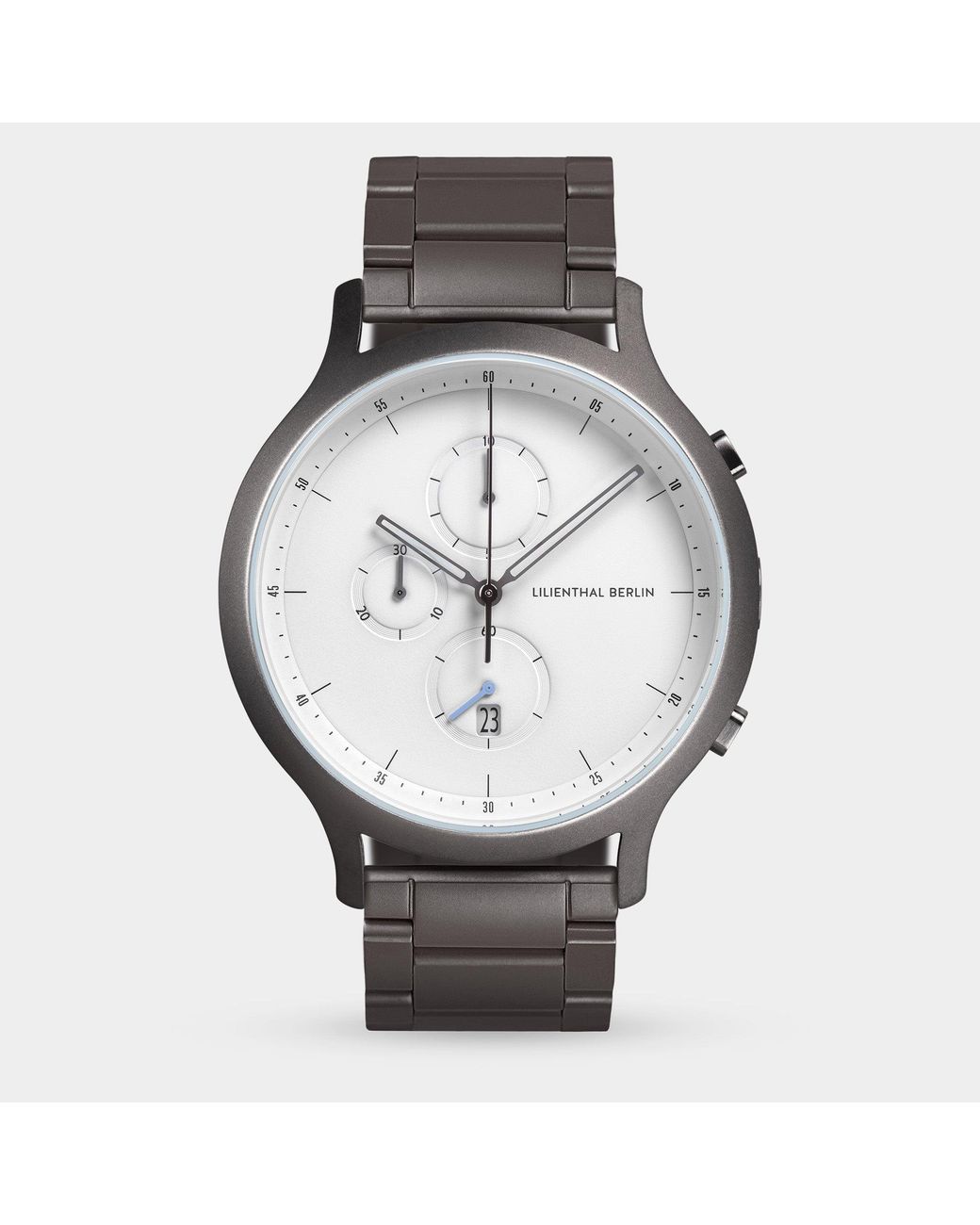 Lilienthal Berlin Chronograph – Dark in Metallic für Herren