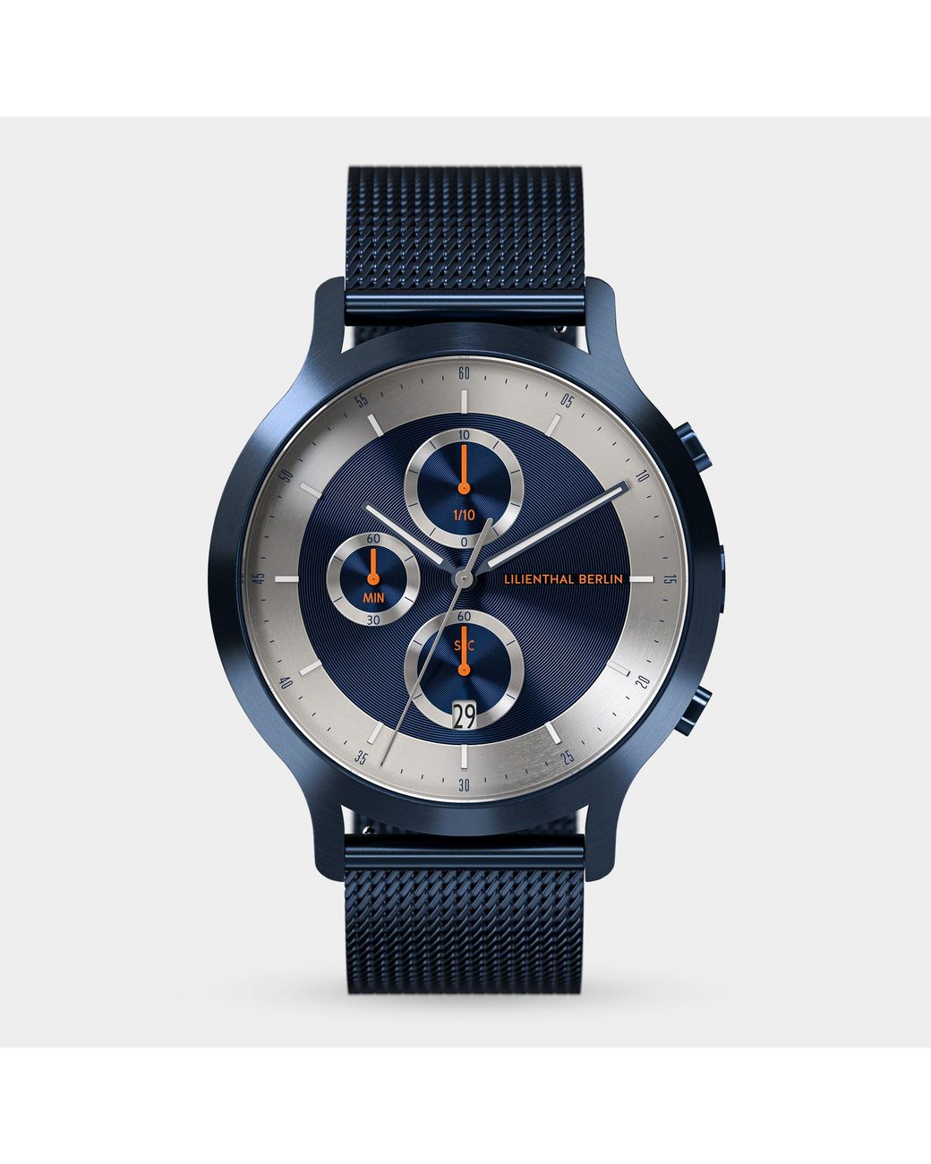 Lilienthal Berlin Chronograph Lp – in Blue für Herren