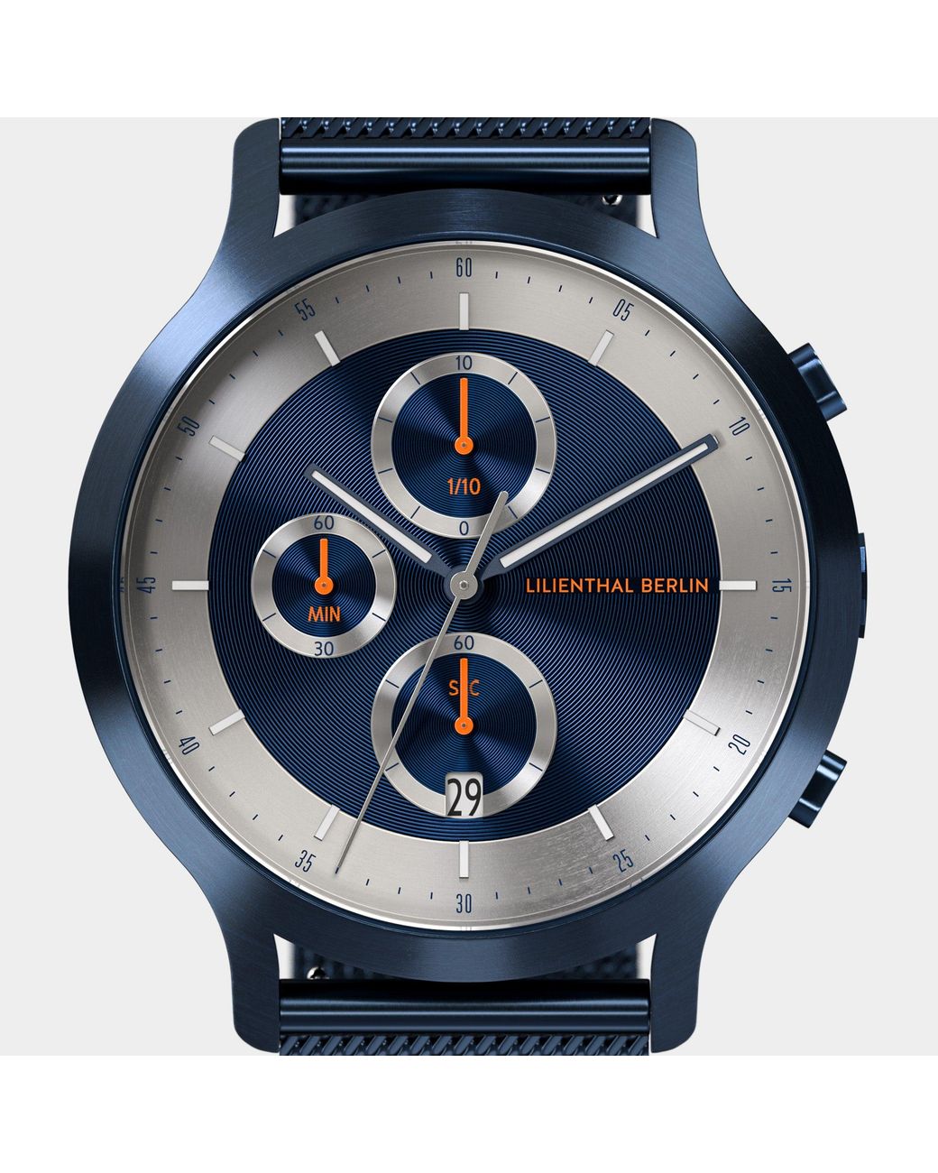 Lilienthal Berlin Chronograph Lp – in Blue für Herren