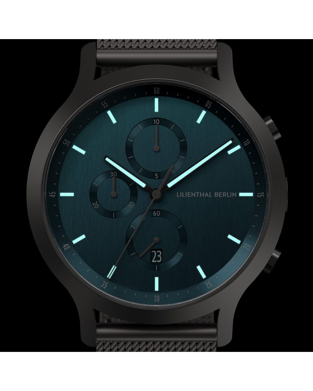 Lilienthal Berlin Chronograph – Myth in Gray für Herren
