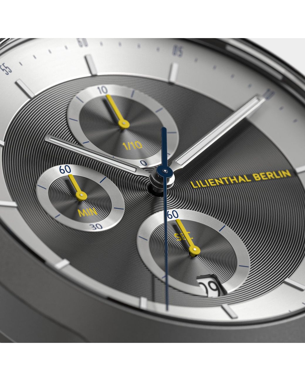 Lilienthal Berlin Chronograph Lp – Dark in Metallic für Herren