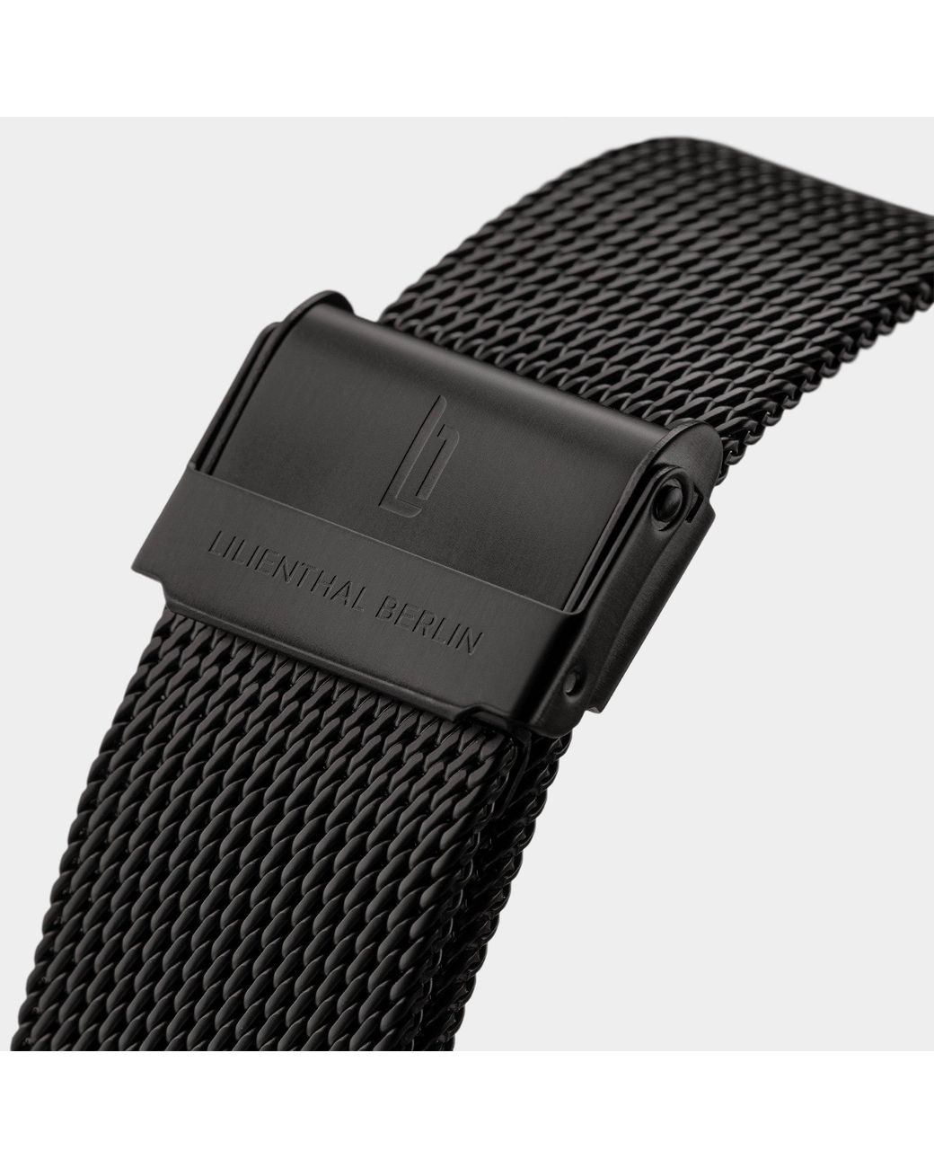 Lilienthal Berlin Neolux Day Date – in Black für Herren